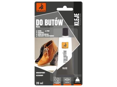 Zdjęcie: Klej do butów poliuretanowy 20 ml blister DRAGON