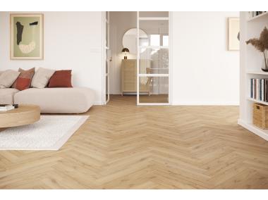 Zdjęcie: Gres szkliwiony Orginal Wood Beige Matt 9,8x59,8 cm OPOCZNO