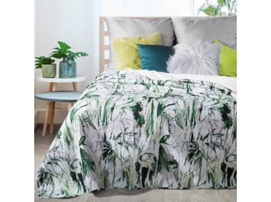Zdjęcie: Narzuta Verde 200x220 cm zielono-biała EUROFIRANY
