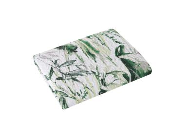 Zdjęcie: Narzuta Verde 200x220 cm zielono-biała EUROFIRANY