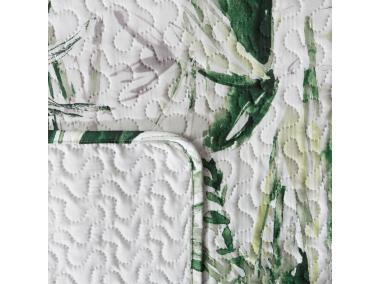 Zdjęcie: Narzuta Verde 200x220 cm zielono-biała EUROFIRANY