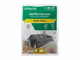 Folia ochronna basic 4x5 m 300 g STALCO