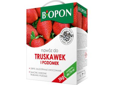 Zdjęcie: Nawóz do truskawek i poziomek 3 kg granulat BOPON