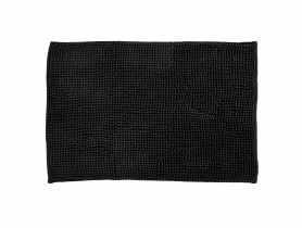 Dywanik łazienkowy Chenille 60x40 cm czarny BISK