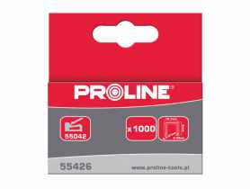Zszywki 8 mm hartowane 12.7x0.7 mm, 1000 szt. PROLINE
