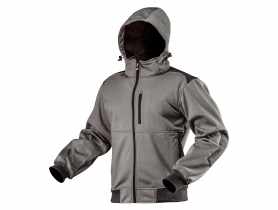 Kurtka robocza softshell z kapturem odpinanym, rozmiar XXL  NEO