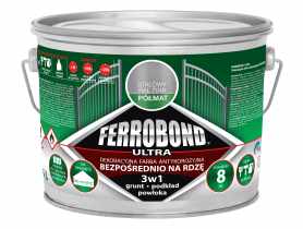Farba antykorozyjna Ferrobond Ultra półmat stalowy 2,5L JURGA