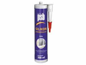 Silikon uniwersalny biały 300 ml PSB
