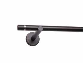 Karnisz Tokyo Easy I 160 cm czarny mat MARDOM