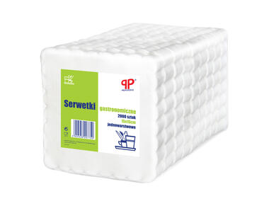 Zdjęcie: Serwetki gastronomiczne ząbkowane 15x15 cm - 2000 szt. PP PROFESSIONAL