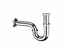 Syfon umywalkowy rurowy 1.1/4x32 mm bez spustu chrom MCALPINE