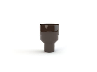 Zdjęcie: Redukcja rury spustowej 110/63 mm ciemny brąz GAMRAT