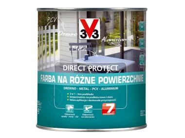 Zdjęcie: Farba na różne powierzchnie Direct Protect satyna antracyt 0,75 L V33