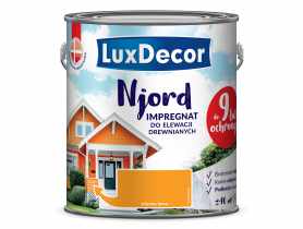 Impregnat do elewacji drewnianych Njord 2,5 L płynna lawa