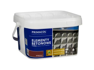 Zdjęcie: Farba do elementów betonowych bordowy 0,75 L PRIMACOL