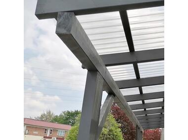Zdjęcie: Płyta PC trapez 76/18, 90x300 cm dymny ROBELIT