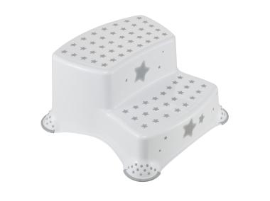 Zdjęcie: Podest dziecięcy Igor stars dwustopniowy z funkcją antypoślizgową biały KEEEPER