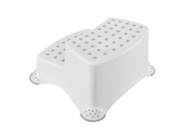 Zdjęcie: Podest dziecięcy Igor stars dwustopniowy z funkcją antypoślizgową biały KEEEPER