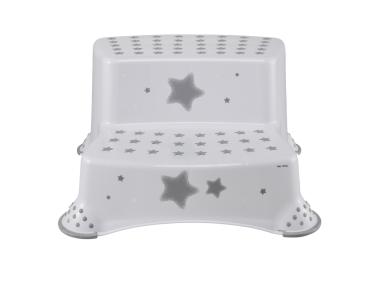 Zdjęcie: Podest dziecięcy Igor stars dwustopniowy z funkcją antypoślizgową biały KEEEPER