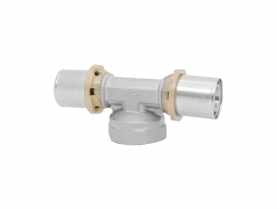 Kształtka zaprasowywana trójnik nakrętny 20x1/2" gw DURO SYSTEM