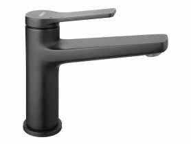 Bateria umywalkowa Stratos Black stojąca FERRO