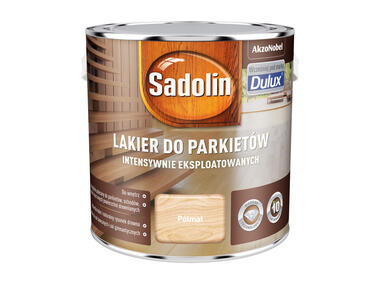 Zdjęcie: Lakier do parkietów intensywnie eksploatowanych 2,5 L półmat SADOLIN