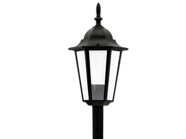 Zdjęcie: Lampa ogrodowa Liguria metrowa czarna POLUX