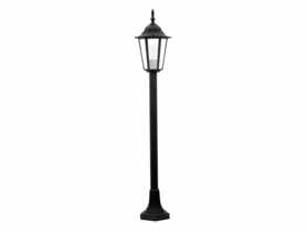 Lampa ogrodowa Liguria metrowa czarna POLUX