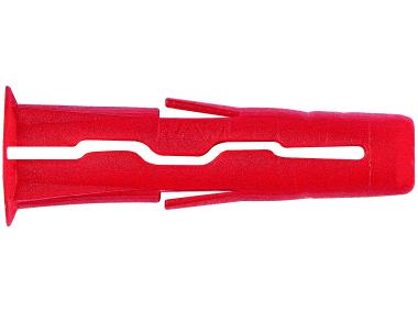 Zdjęcie: Zestaw kołków uniwersalnych UNO 6x28 mm 8x32 mm z wkrętami i hakami 124 elementy RAWLPLUG