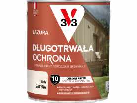 Lazura długotrwała ochrona Biały 2,5L V33