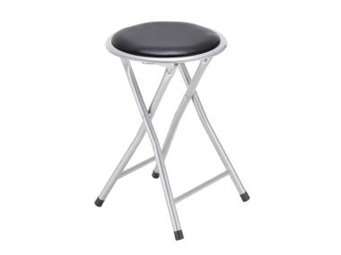 Zdjęcie: Taboret składany Alto Silver czarny TS INTERIOR