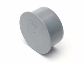 Korek kanalizacyjny KW PP szary 50 mm COMFORT