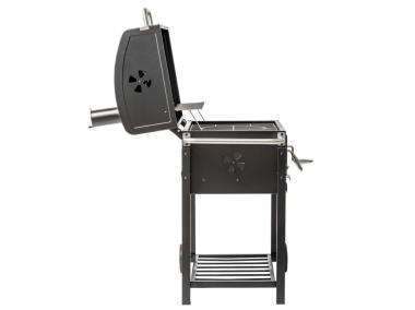 Zdjęcie: Grill węglowy z kominem i pokrywą MIR4525K MIRPOL