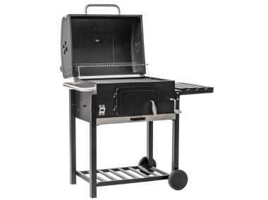 Zdjęcie: Grill węglowy z kominem i pokrywą MIR4525K MIRPOL