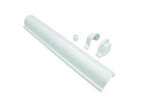Nakładka kasetowa do rolet mini biała 80 cm GARDINIA