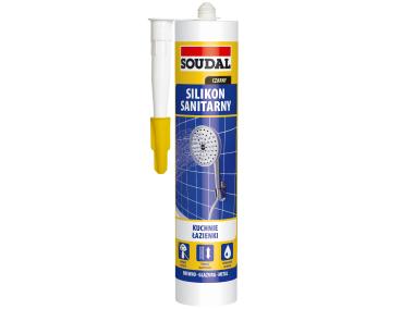 Zdjęcie: Silikon sanitarny 280 ml czarny SOUDAL