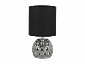 Lampka stołowa Dragona E14 kolor czarny max 40 W STRUHM