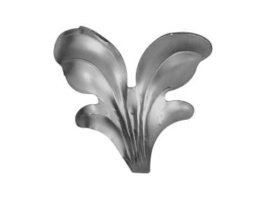 Zdjęcie: Liść prosty 55x70 mm, grubość 2,5 mm lewy METRO