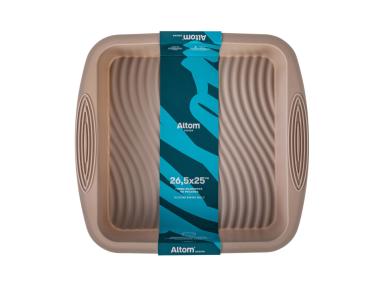 Zdjęcie: Forma silikonowa do ciasta 26,5x25x5 cm taupe ALTOMDESIGN