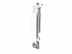 Element grzejnika G500F D/1 prawy z zespołem przyłączeniowym prostym KFA