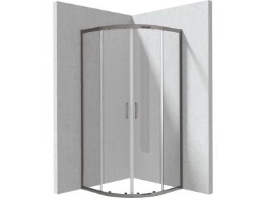 Zdjęcie: Kabina prysznicowa półokrągła 80x80 cm DEANTE