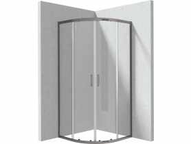 Kabina prysznicowa półokrągła 80x80 cm DEANTE