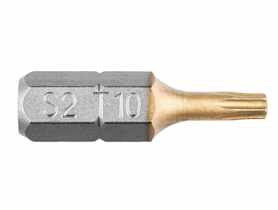 Końcówki wkrętakowe TX10 x 25 mm, 2 sztuki GRAPHITE
