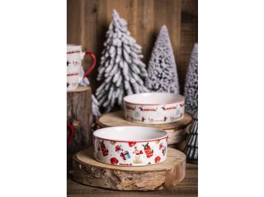 Zdjęcie: Miska dla psa 15x5 cm 460 ml dekoracja xmas dogs A ALTOM DESIGN