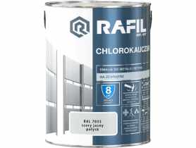 Emalia chlorokauczuk szary jasny RAL7035 5L RAFIL