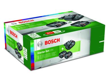 Zdjęcie: Ładowarka + 2 baterie 2,5 Ah 18 V Bosch Zielony BOSCH