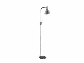 Lampa podłogowa Rubik 140 E14 czarna STRUHM