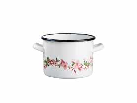 Garnek Dream prosty 14 cm - 1,65 L biały SILESIA