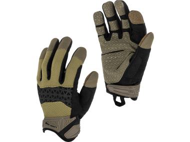 Zdjęcie: Rękawice warsztatowe zielono-czarne l281710p, karta, "10", CE, LAHTI PRO