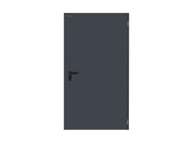 Zdjęcie: Drzwi wewnętrzne Technical 40 kolor RAL 7016, 860x2045 grubość 40 mm lewe na zewnątrz WIŚNIOWSKI